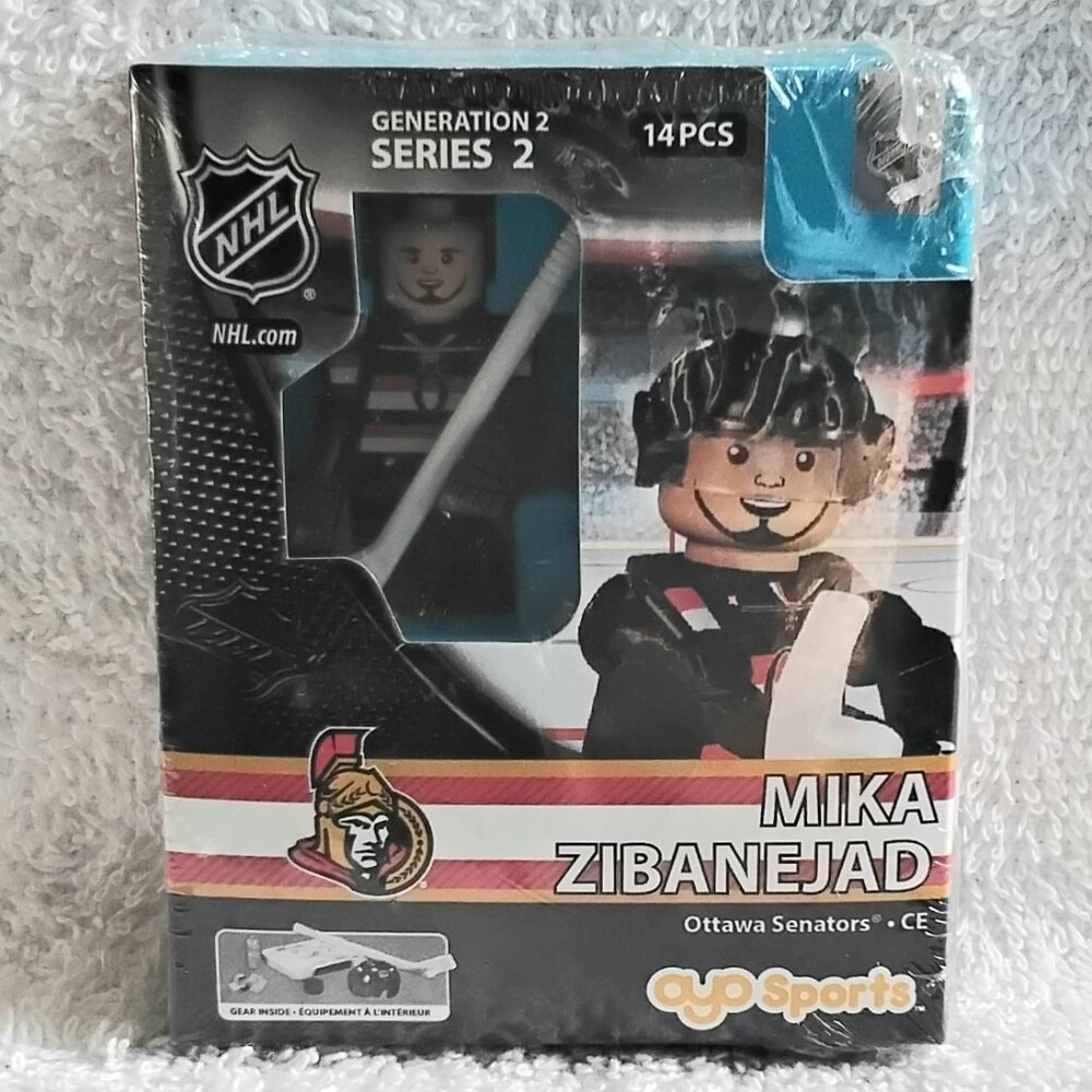 Sealed 2014 NHL Mika Zibanejad Mini Figure Gen 2 Series 2 by OYO Sports!!
